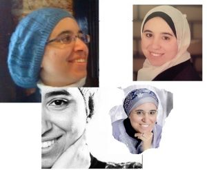 Me in different looks with the veil